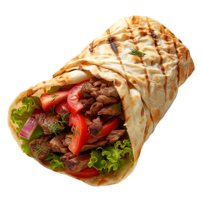 Lamb Sheekh Wrap