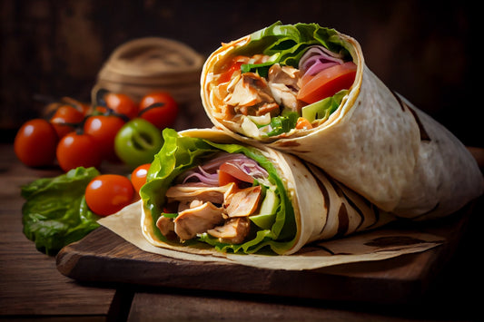 Fried Chicken Wrap Single