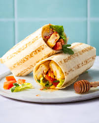 Chicken Sizzler Wrap Meal