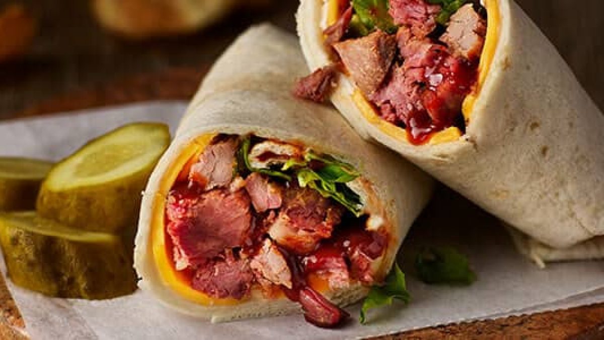 Smokey Bbq Wrap Single